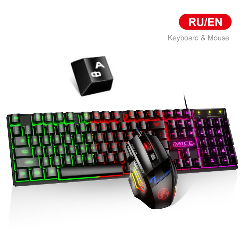 CONVENIENT RGB GAMING MOUSE PAD